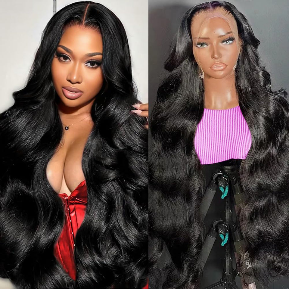 OWNROSE 13x6 HD lace-front wig for a seamless hairline and natural parting.