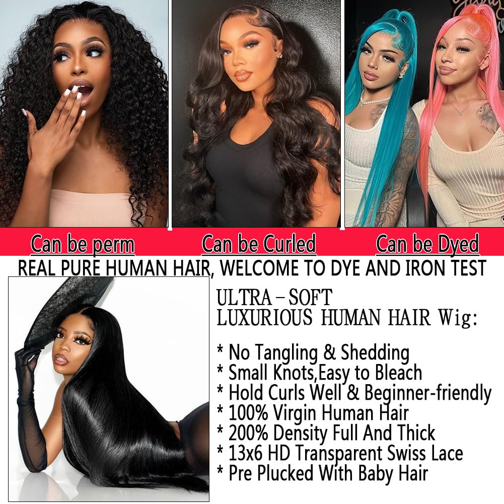 OWNROSE 26 inch glueless lace wig with adjustable straps for secure wear