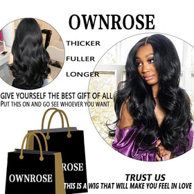 Ownrose wig ready for daily wear or special occasions.