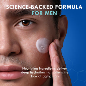 Oxbraver Retinol-Collagen infused cream on application, targeting elasticity and smoothness