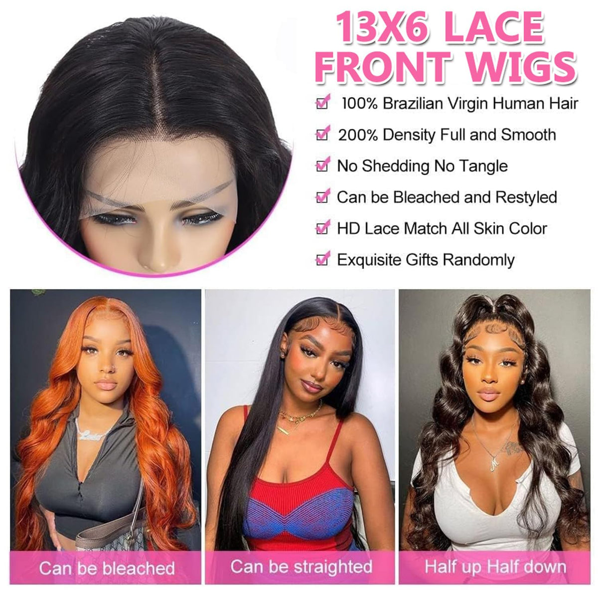 Oxcart versatile wig for weddings, parties, and travel