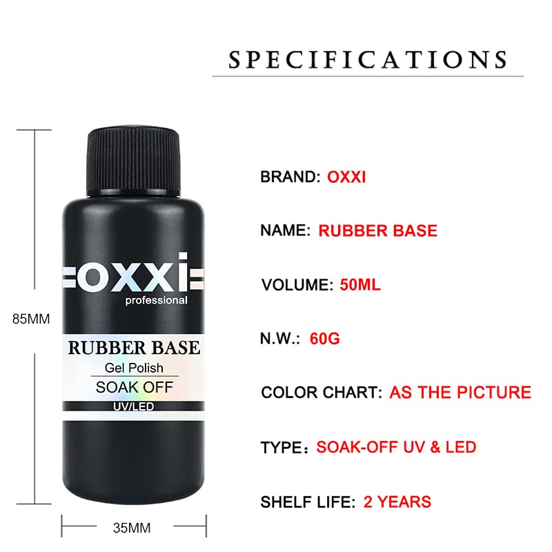 OXXI Professional 50ml refill pack label emphasizes salon cost efficiency.