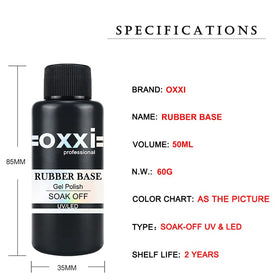 OXXI Professional 50ml refill pack label emphasizes salon cost efficiency.