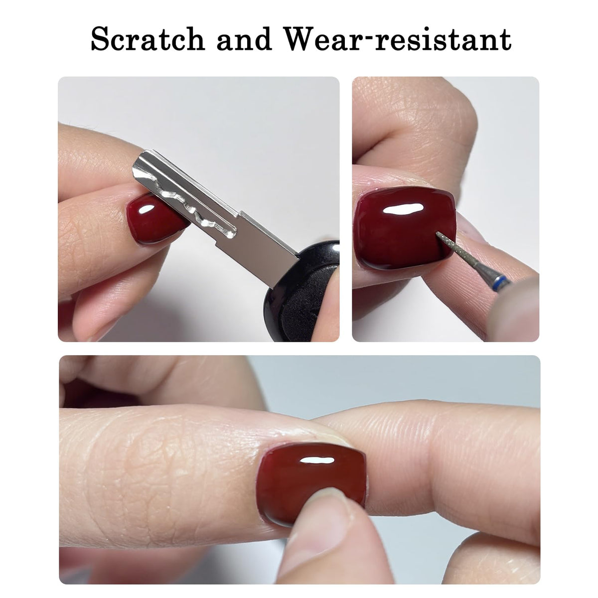 OXXI Professional scratch-proof armor protects nails from daily wear.