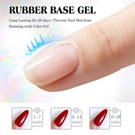 OXXI Professional self-leveling base gel smooths grooves in seconds.