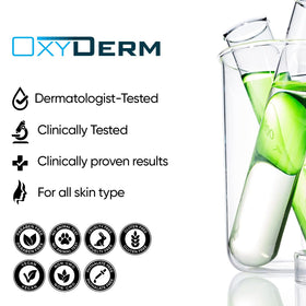 OxyDerm acne pads preventing redness and irritation without over-drying