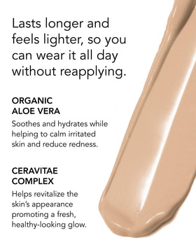 Oxygenetix Pearl longwear formula for all‑day wear during active days
