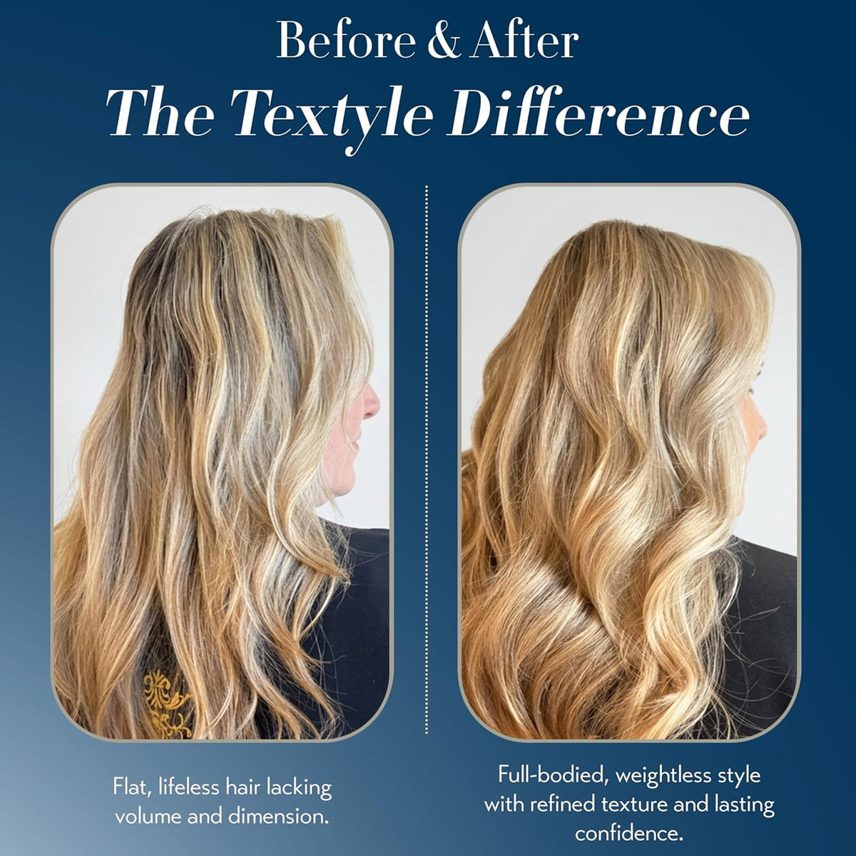 Quick-drying mist minimizes weigh-down during styling.