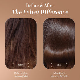OYA Velvet Instant Hair Conditioner helps protect color-treated hair's vibrancy.