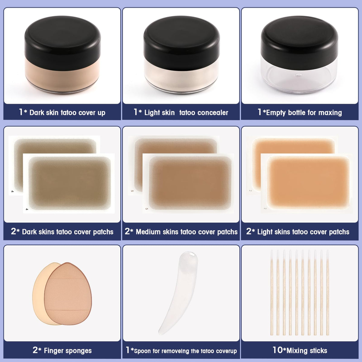 OYGCEE four-step application guide for beginners to professional finish.