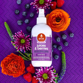 Natural packaging and clean label of Oyin Handmade leave-in tonic