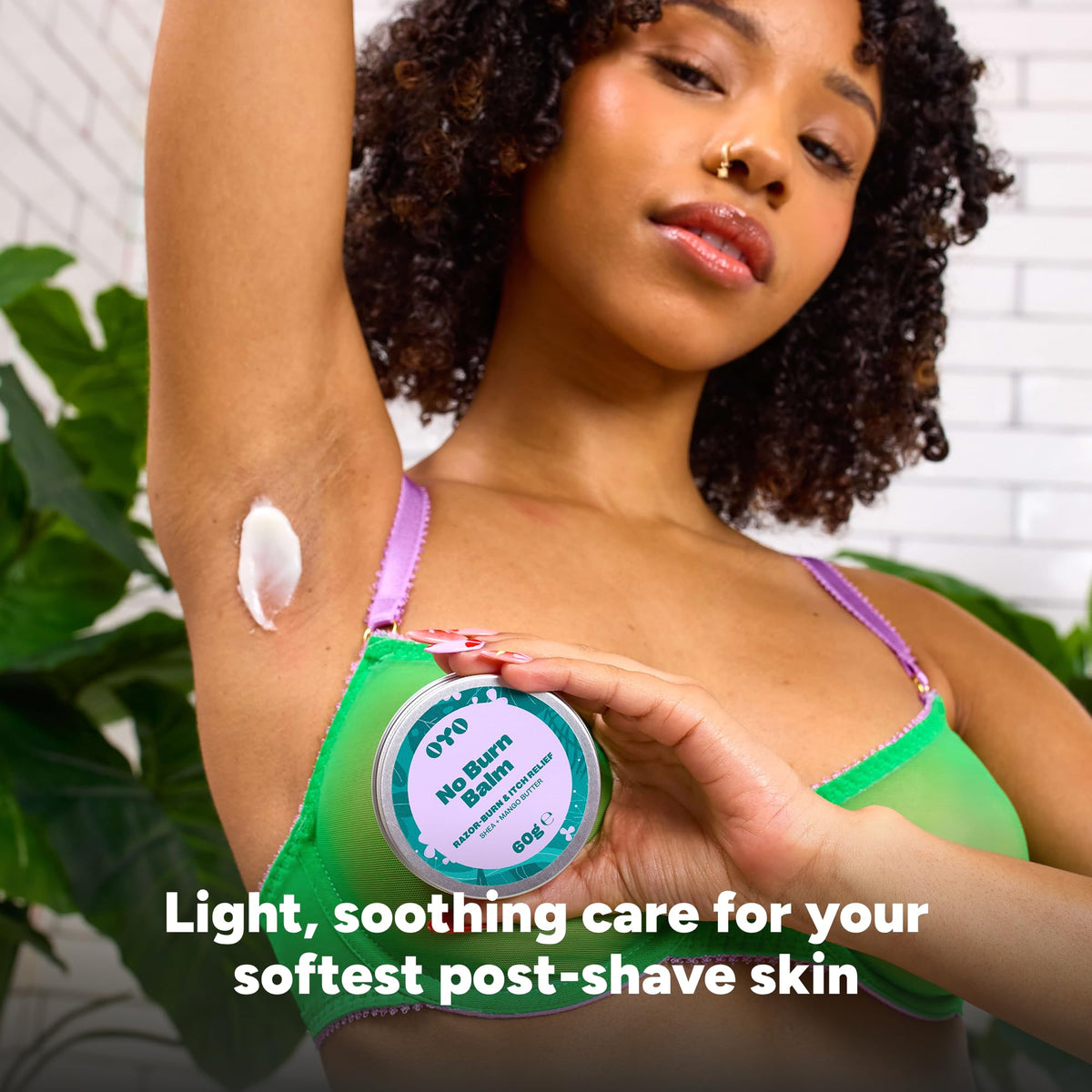 Ingredients highlight: shea, mango butter, calendula in No Burn Balm.