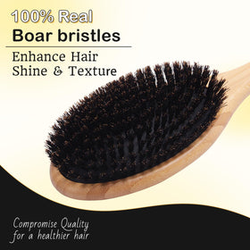 OZFIT Men s Hair Brush with soft bristles for gentle grooming and styling