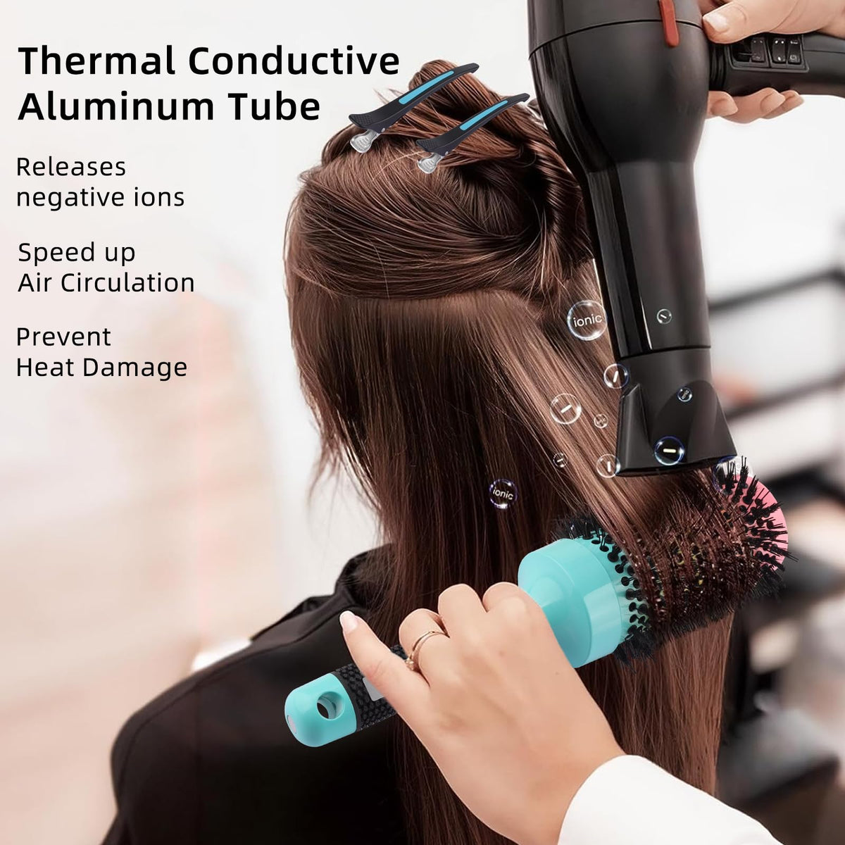 OZKVS heat-resistant base withstands daily blow drying.
