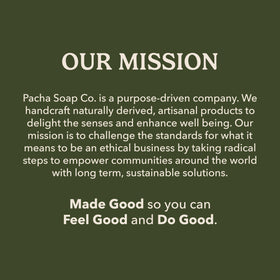 Pacha Soap Co spa-at-home bath ritual for sore muscles.