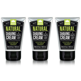 Pacific Shaving Company natural shaving cream with shea butter – hydrates sensitive skin during a shave.