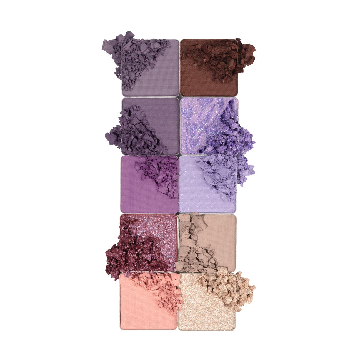 Pacifica Purple Nudes open palette shows versatile shade layout.