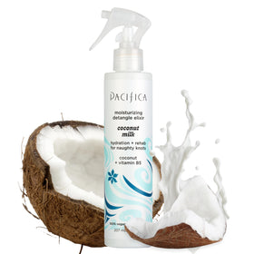 Pacifica finished look with frizz-free shine and improved manageability.
