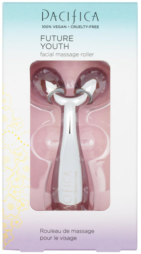 Pacifica Future Youth Roller cooling dual rollers glide for de-puffing and smoothing.