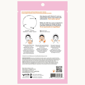 Pacifica Glow Baby Mask 10–20 minute routine described for quick glow boost.