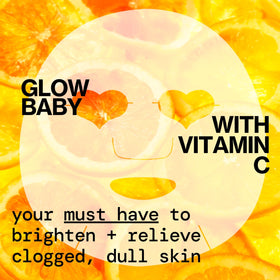 Pacifica Glow Baby Mask serum-drenched sheet for instant hydration and glow.