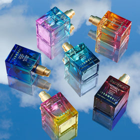 Soft lighting on Neon Moon bottle with timeless glass aesthetics