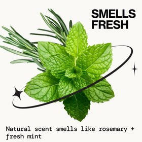Pacifica Rosemary Mint Scalp Care Conditioner bottle close-up with cooling notes.