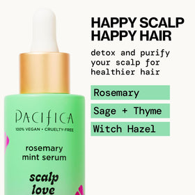 Illustration of rosemary and mint scent for a refreshing daily ritual with Pacifica