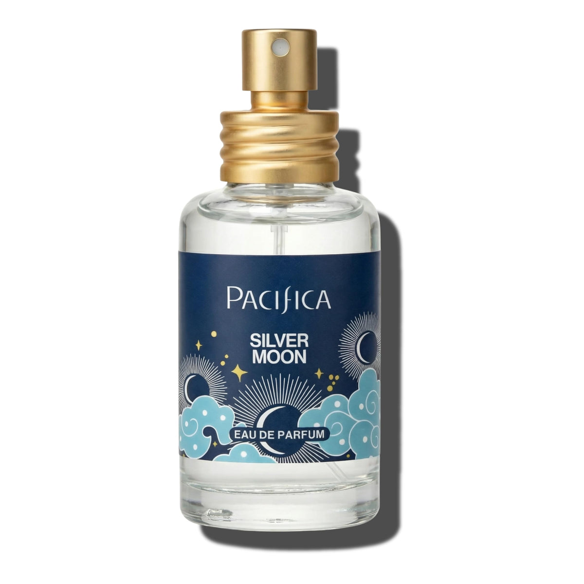 Travel-size 1oz Pacifica Silver Moon bottle fits easily in a purse