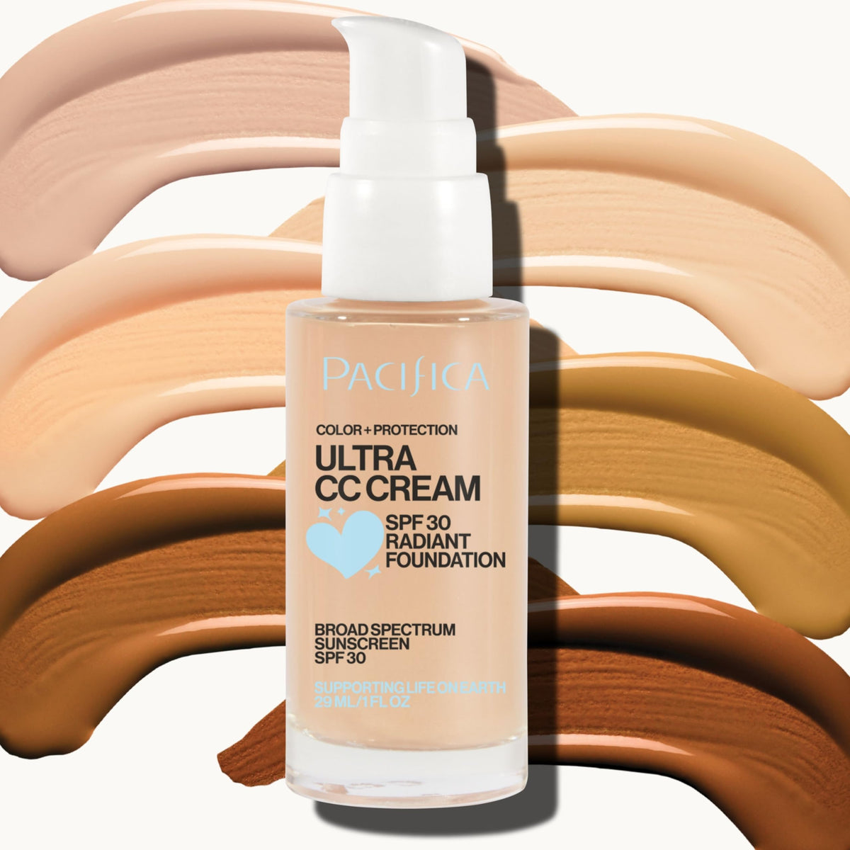 Pacifica Ultra CC Cream ready-to-use in daily one-step routine.