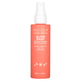 Pacifica vegan and cruelty-free label emphasized on product packaging for clean beauty.