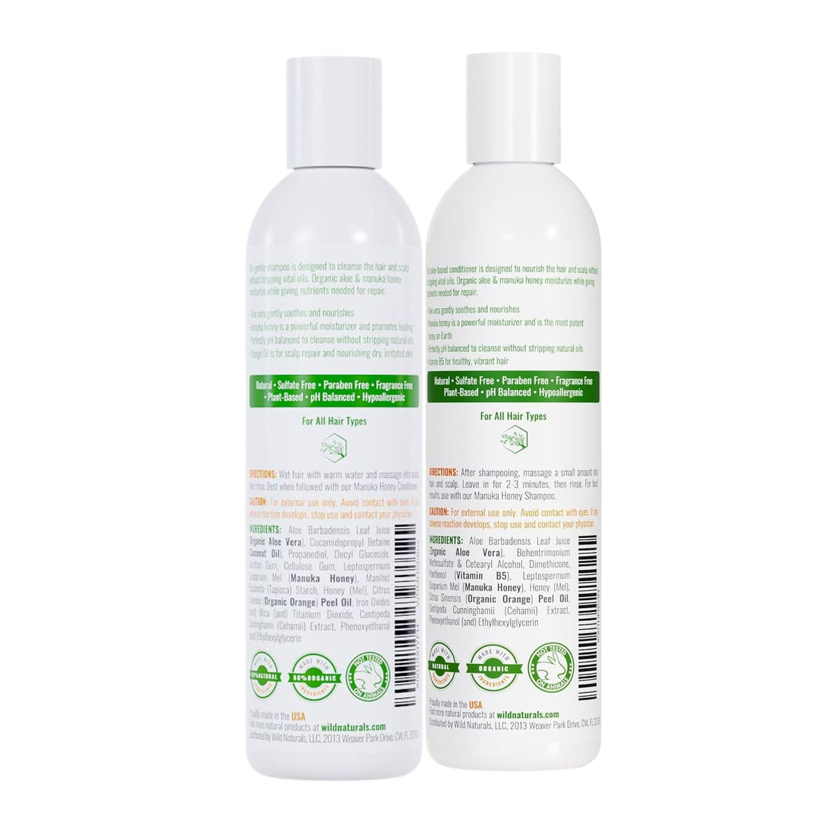 Packaging and brand visuals of the Wild Naturals set displayed.
