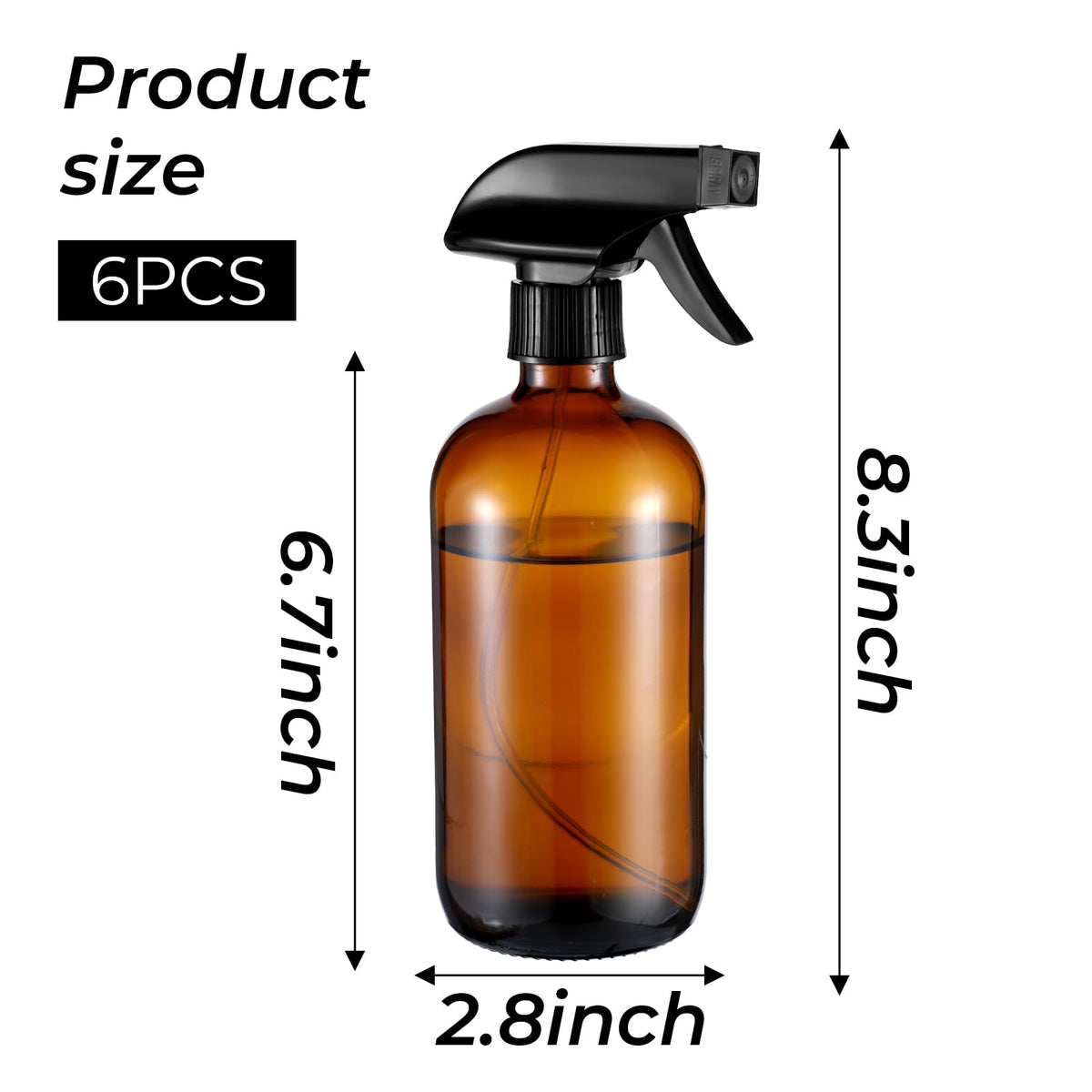 Pafeooui adjustable spray nozzle enables precise spray control.