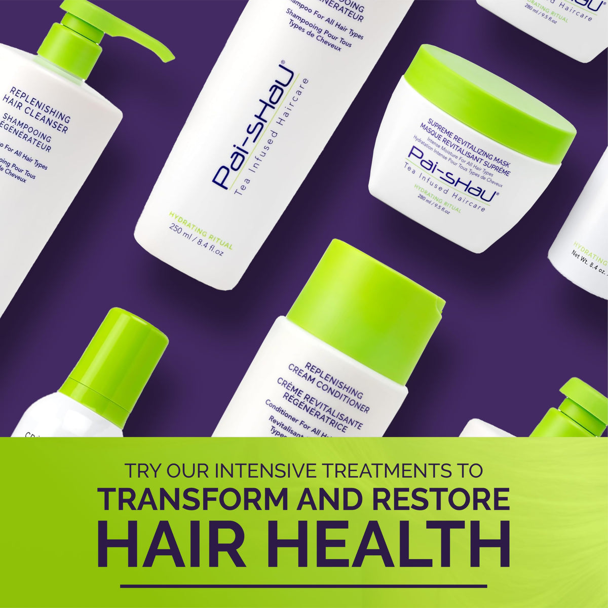 Studio shot highlighting anti-static barrier for a smooth, frizz-free finish.
