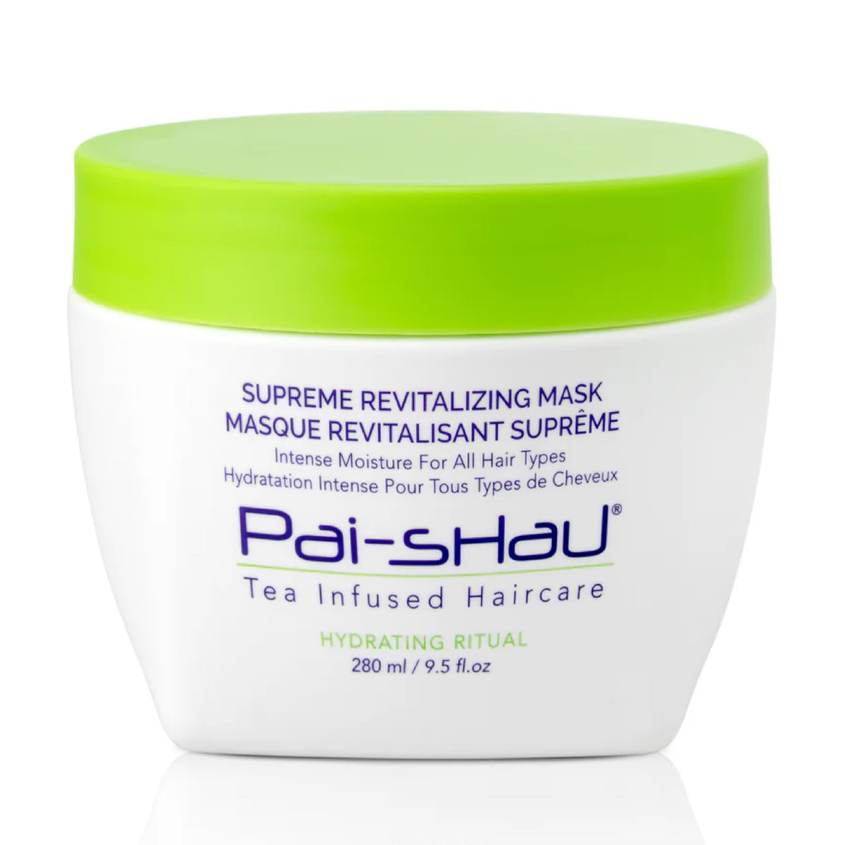 Pai-Shau Opulent Volume Conditioner bottle on white background for fuller, shinier hair.