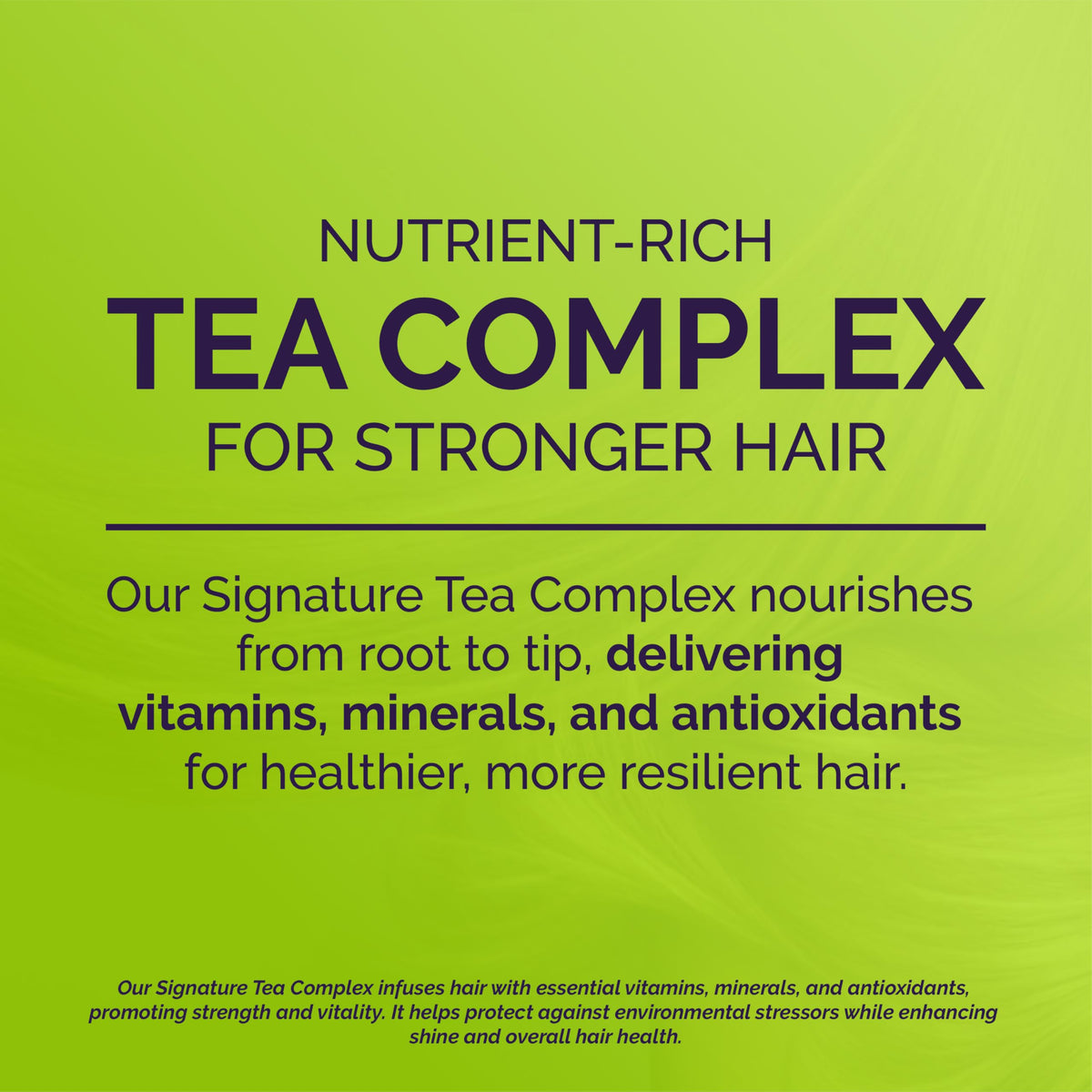 Creamy conditioner applied to hair delivering lightweight moisture for lift.