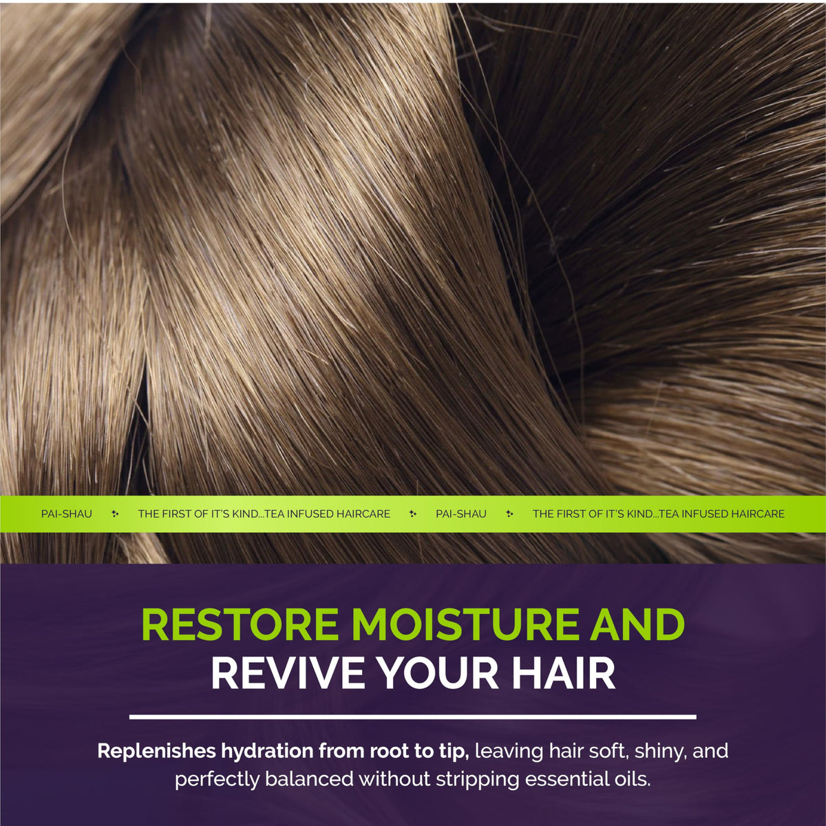 Pai-Shau Replenishing Cleanser Tea Complex ingredients visible for nourishment