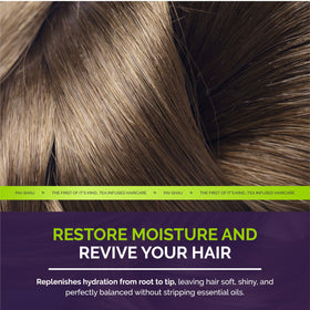 Pai-Shau Replenishing Cleanser Tea Complex ingredients visible for nourishment