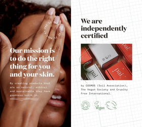 Pai Skincare Aileron vegan cruelty-free cloth with zero-waste routine