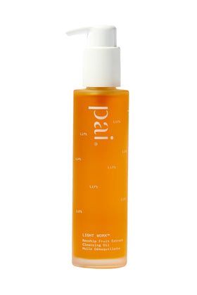 PAI SKINCARE Light Work cleansing oil bottle with rosehip blend for gentle cleansing and nourishment.