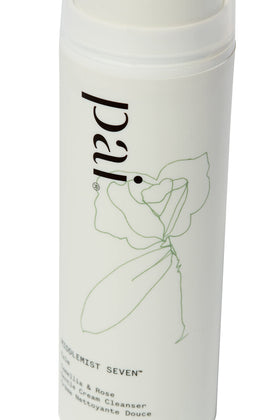 PAI SKINCARE Middlemist Seven foam dispense showing gentle cleansing