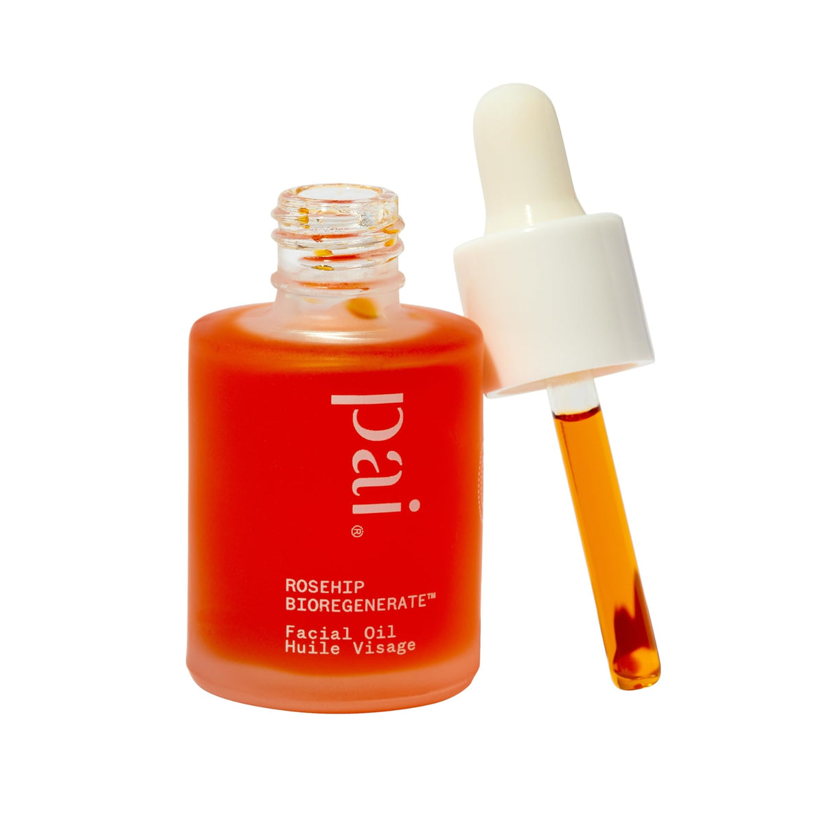 PAI SKINCARE Rosehip BioRegenerate oil dropper—easy application for even skin tone.