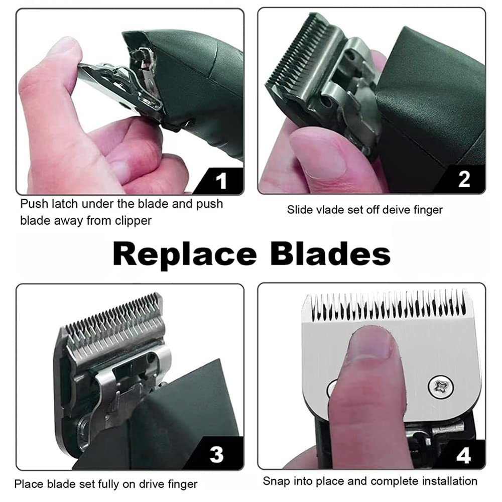 PAI4LEISI blade enables smooth, quiet grooming sessions