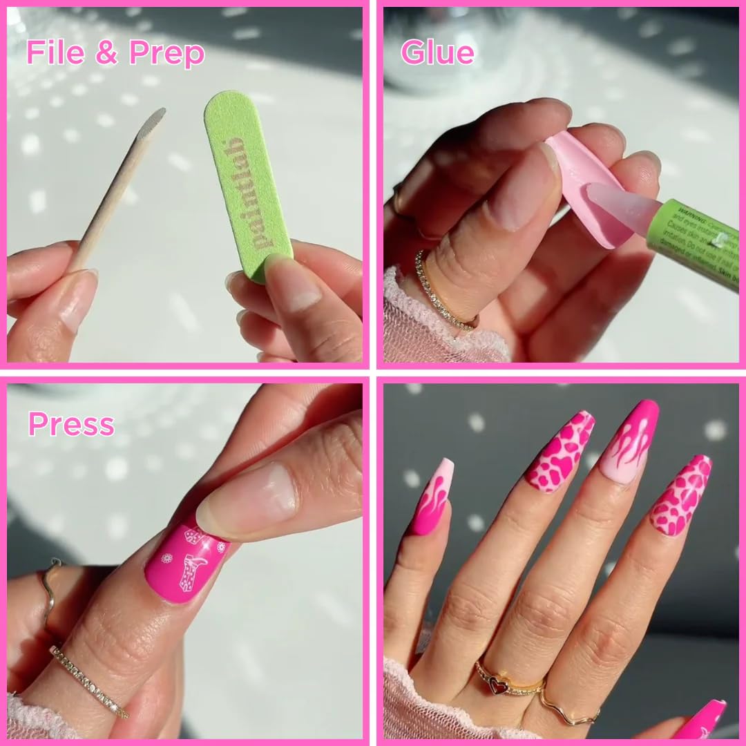 PaintLab reusable press-ons offer a party-ready nail look that lasts with proper application
