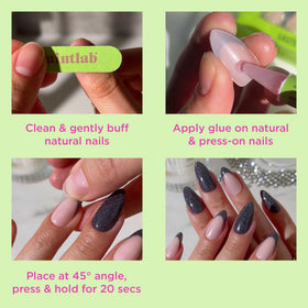 PaintLab lightweight soft gel press-on nails for all-day comfort