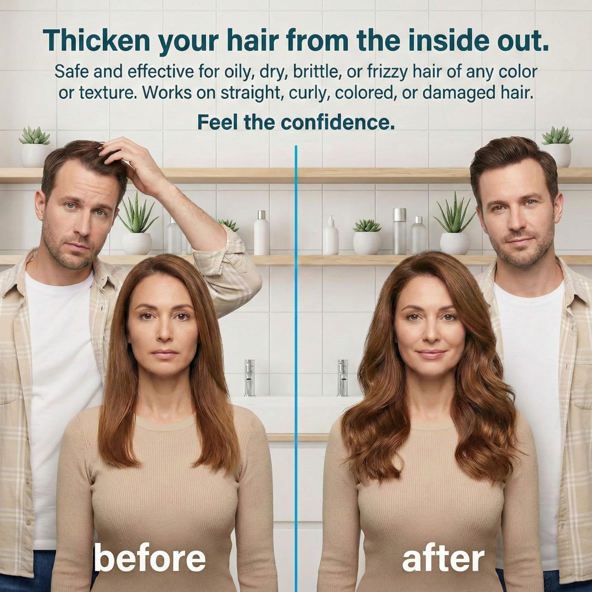 Paisle Botanics conditioner closeup highlights castor oil ingredients for stronger-feeling hair