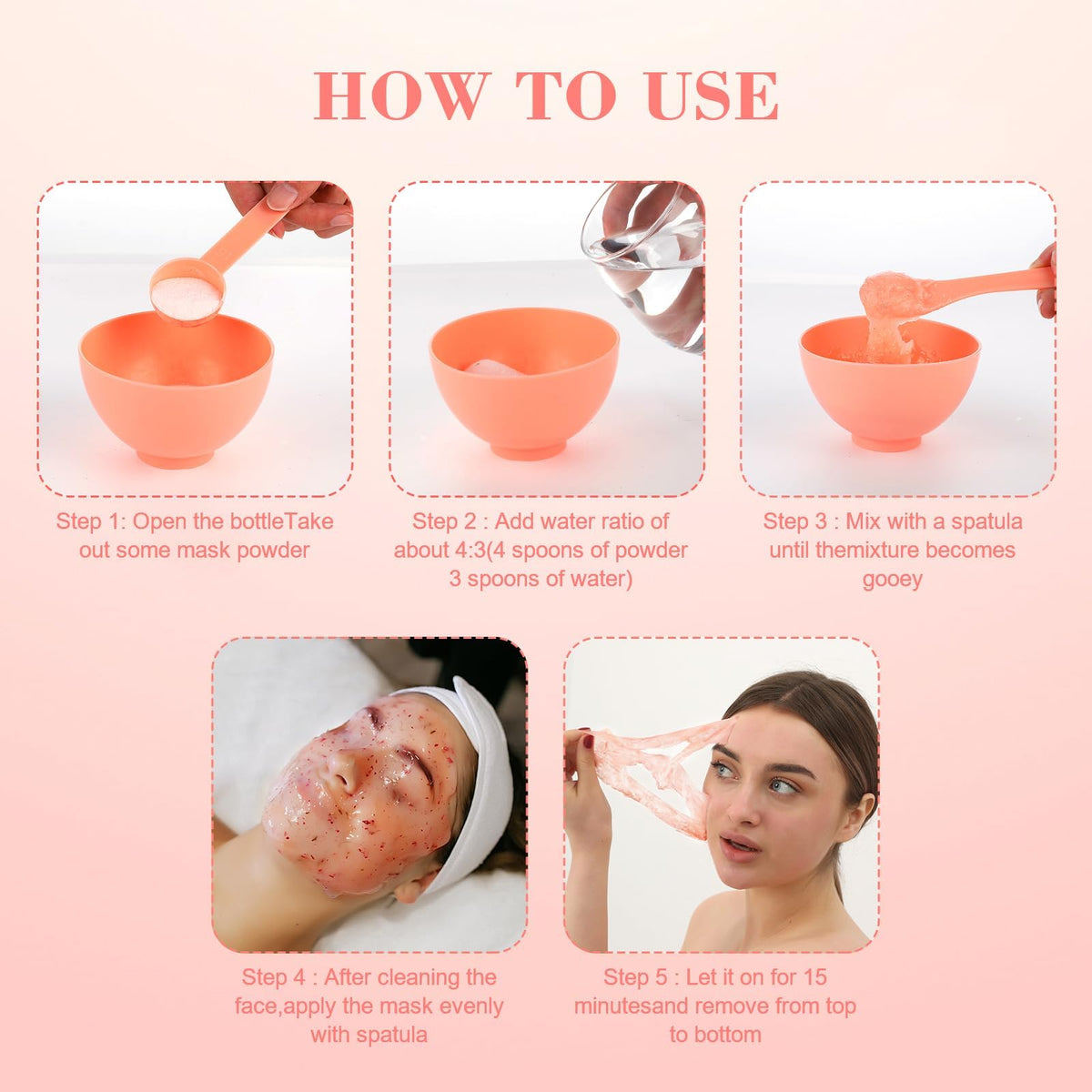 pakmee jelly mask powder can be used on legs and armpits.