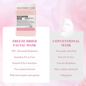 pakmee jelly mask powder clay-free formula highlighted for gentle skin care.