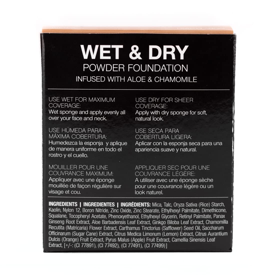 Palladio wet or dry application tips for customizable coverage.