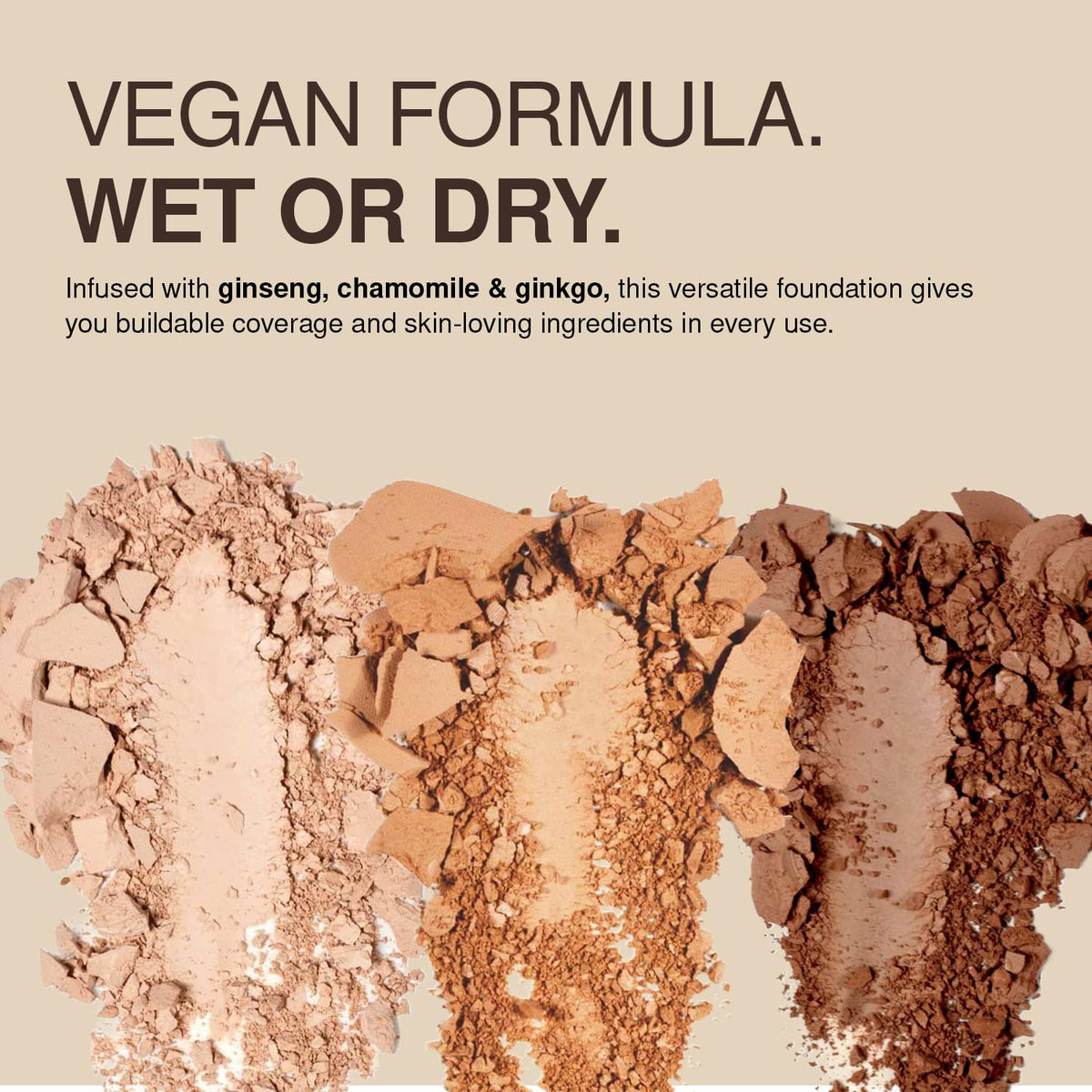 Damp-application sponge used with Palladio foundation for light to medium coverage